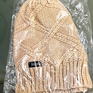 NEW WITH TAGS!! Unisex Frost Nude Beanie Hat!!